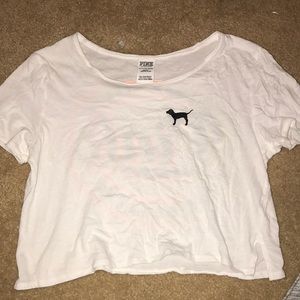 Pink crop top (xs)